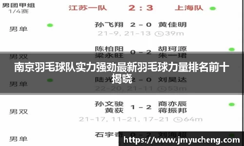 南京羽毛球队实力强劲最新羽毛球力量排名前十揭晓