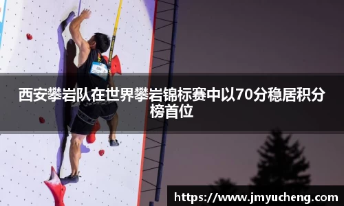 西安攀岩队在世界攀岩锦标赛中以70分稳居积分榜首位